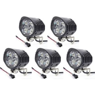 48V E-Bike Horn Light High Power ไฟฟ้าจักรยานสกู๊ตเตอร์ LED ไฟหน้าด้านหน้าโคมไฟกันน้ํากลางแจ้งขี่จัก