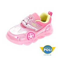 POLI 波力救援小英雄 - POLI 童款 電燈運動鞋 POKX34163-柔軟舒適4D鞋墊-粉紅-(小中童段)