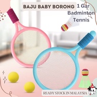 [ Baju Baby Borong ] 2 in 1 Mainan Budak Toys kids Badminton Racket Tennis Sport Game  T4201