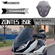 For zontes 350e 350E E350 350 E ZT350T-E ZT350E Motorcycle Accessories Windshield Sport Wind Viser V