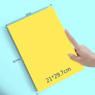A4Colored Paper Cardstock Large Sheets Thickened Craft Paper Copy Paper Printing Paper for Kindergar