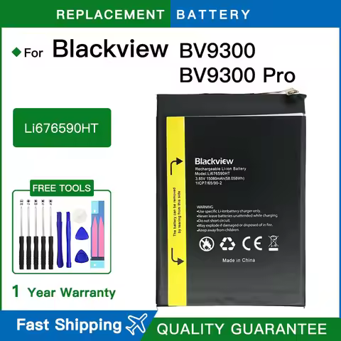 Brand New BV9300 Li676590HT For Blackview BV9300 Mobile Phone Battery BV9300(Li676590HT)
