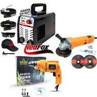 EKATALOG! Paket Mesin Las 3 Item!!! Mesin Las Redfox 400w+Mesin Bor