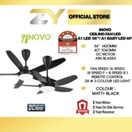 Inovo A1 / A1 Baby 56"/40" Ceiling Fan DC Motor Remote Control Kipas LED  Siling murah
