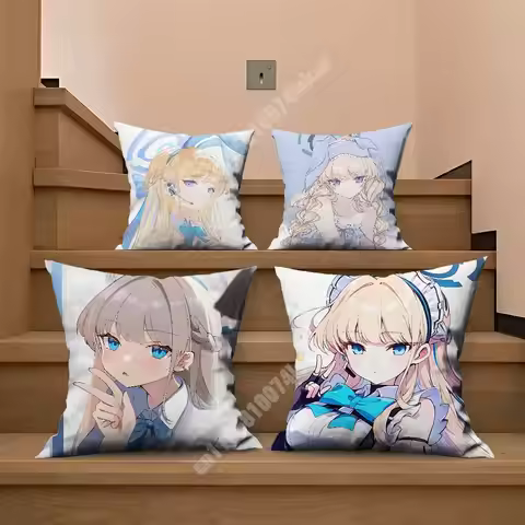 Blue Archive Asuma Toki Sofa Couch Pillow Cover Cushion Case Home Bedroom Decoration