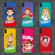 Fujiya Milky Peko-chan Phone Case For iPhone 11 12 Mini 13 14 Pro XS Max X 8 7 6s Plus 5 SE XR Shell IZXM 9JPI