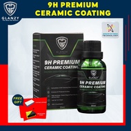 GLANZY+ Premium 9H Ceramic Coating (Polymer Modified Nano Technology) | Coating Kereta| Kilat Kereta