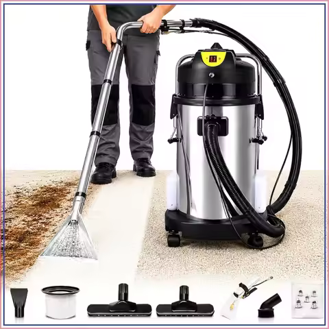 1000W 40L Commercial Carpet Cleaner 3 in 1 Spray Suction Vacuum