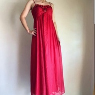 ️ Marry Merry Red Evening Gown/Dinner Dress/Bridal Gown