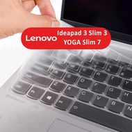 Keyboard Protector for Lenovo Yoga Slim 7 IdeaPad 3 Slim 3 14” Display  IdeaPad Flex 5 Flex 5i  Leno