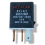 RELAY 4PIN 12V ORIGINAL 90987-02012 DENSO 156700-0860/70 MADE IN JAPAN FOR TOYOTA DAIHATSU PERODUA
