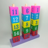 Number Stacking Blocks