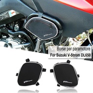 SL New A pair crash bar bags for Suzuki V-Strom dl650 VStrom dl650 dl 650 2004-2011 2010 2009 Motorc