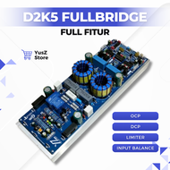 Kit power class d d2k5 fullbridge full fitur Dual feedback + limiter Amplifier