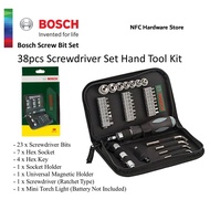 BOSCH 38 PCS Screwdriver Set Hand Tool Kit