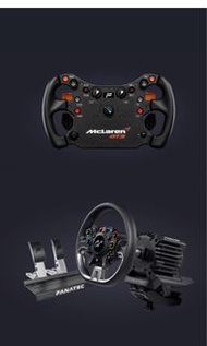 全新現貨 Fanatec dd pro(副廠8nm火牛） 連 McLaren gt3 wheel 軚盤  套裝 sim racing  賽車 GT7 GT sport DDPRO not logite