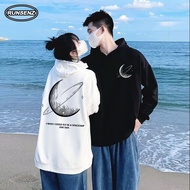 M-8XL Couple Hoodie Korean Plus Size Hooded Sweatshirt Men Women Plus Size Pullover Hoodies