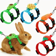 【Pet Supplies】Rabbit Leash Rabbit Accessories Adjustment Prevent Escape Rabbit Clothing
