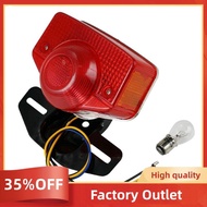 Motorcycle Brake Tail Light Tail Light Assembly with Bulb for  CT70 CT90 CT125 XL70 CL70 CL90 Jialin