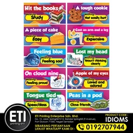 Set Banner English Idioms / Collective Nouns HIP Keceriaan Sekolah