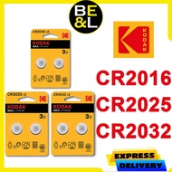 Original Kodak CR2032 / CR2025 / CR2016 Max Lithium 3V Battery | 2pcs