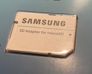 全新 Samsung SD card Adapter for micro SD / micro SDHC / micro SDXC / tf card 記憶咭套 記憶卡套 for CCD digital camera 數碼相機 / 數碼攝錄機  ( ♻️以物易物 / swap / exchange )