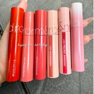Romand Juicy Lasting Tint Gloss Lipstick color 23 Nude Brown Red Romand Lip Tint