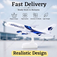 Airplane Model Aeroplane Pesawat Kapal Terbang Airbus MAS A320/A380/A350 AirAsia Malaysia Airline