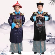 Qing Dynasty Official Uniform Black Li Hongzhang Lin Ze Xu Ancient Costume Wang Ye Guard Soldier Uni