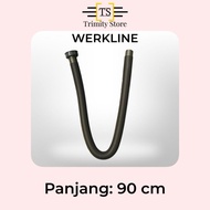 WERKLINE Sink Strainer Hose BCP Drain/ Grey 90 cm Long