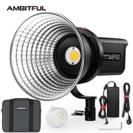 Ambitful EF100 100W COB Professional Photography Fill Light APP Control Bowens Mount 5600K LED Conti