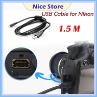NICE 1.5M Nikon Charging Cable Camera USB Data Cable For Nikon DSLR D750 D3200 D3300 D5000 D5100