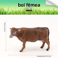 Simulation Animal Toy Model Ornaments Children's Toys Improve Cognitive Ranch Animal Cow Cow Buffalo