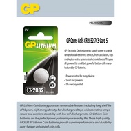GP ELECTRONIC DEVICE BATTERY COINS CELLS  GP-PBL2032C1