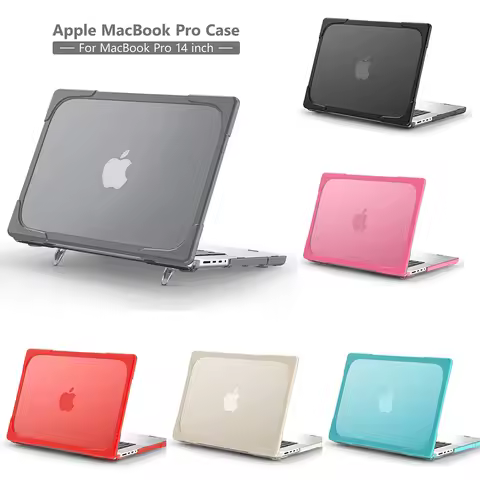 Stand Cover Laptop Case For MacBook Pro Air 16 14 13 Case 2025 2024 2023 2021 2022 M2 M4 For MacBook