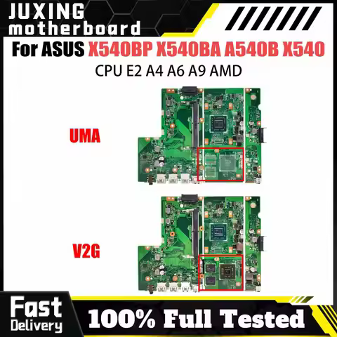 For ASUS X540BP X540B R540B R540BA Mainboard X540BA VivoBook F540B A540B K540B X540BB X540BC X540BD 