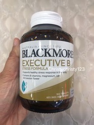 (大樽 160粒) ~Blackmores Executive B Stress Formula 行政人員抗壓配方 維他命B ~到期日: 2025年 07月