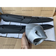 Ốp pô LC V6 cho Exciter 150 S2 - [ Gắn như zin  không cần chế ]