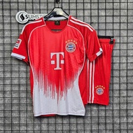 Quần Áo Đá Banh Nam Nữ CLB Bayern Munich Đỏ Đô - Đồ Thể Thao Đá Banh Nam Nữ Cao Cấp