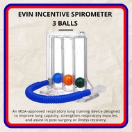 EVIN INCENTIVE SPIROMETER 3 BALLS