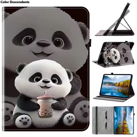 Painted Flip Leather Tablet Case For Amazon Fire Max 11 Shockproof Protect Cover For Amazon Fire Max