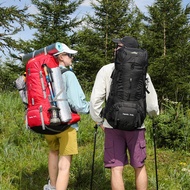 Outdoor Hiking Bag Men 75L Waterproof Travel Backpack Women