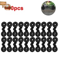 sun 100Pcs Shade Cloth Plastic Clips Sun Shade Net Clips Greenhouse Fabric Fixing Clamps Grommet Fen