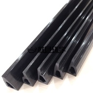 Carbon Fiber Rod Carbon Fiber Rod Carbon Fiber Special-Shaped Rod Material Pull Squeeze Solid Carbon