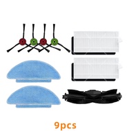 Main Brush Cloth Filter Dust Bag Mop Edge Cleaning Robot Vacuum Cleaner Accessories for Ilife T10S S