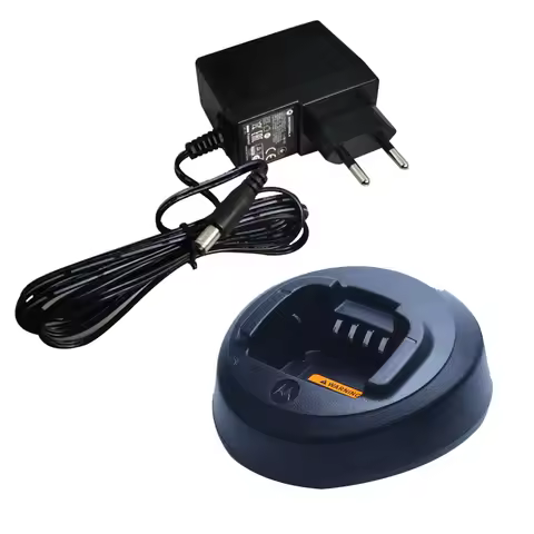 Battery Desktop Charger for Motorola CP185 EP350 CP476 CP477 CP1200 CP1300 CP1600 CP1660 CP1668 P140