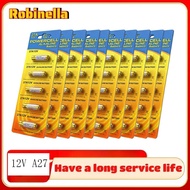 12V A27 Alkaline Battery Compatible with G27A MN27 27A L828 VR27 for Doorbells Remote Controls Car K