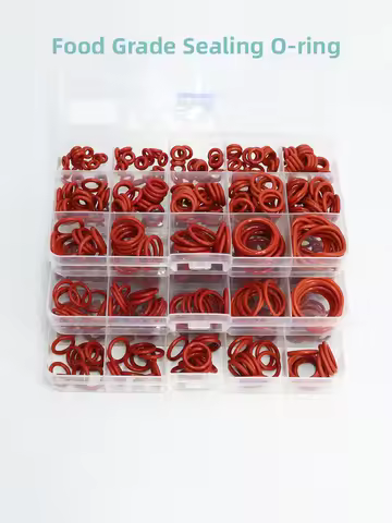 Silicone O Ring CS 1/1.5/2.0/2.4/3.1 Sealing Washer Red VMQ O-ring Plumbing Gasket Oil Resistant Hea