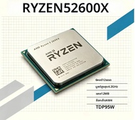 AMD | AMD Ryzen 5 2600X ชิปผลิตด้วยเทคโนโลยี 12 นาโนเมตร ซีพียูเดสก์ท็อป AM4 6 คอร์ 12 เธรด ความเร็ว