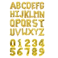 Buy (>=2) ₱4 16 inches Foil Balloon Letter Number Balloons Birthday Party Wedding Decoration